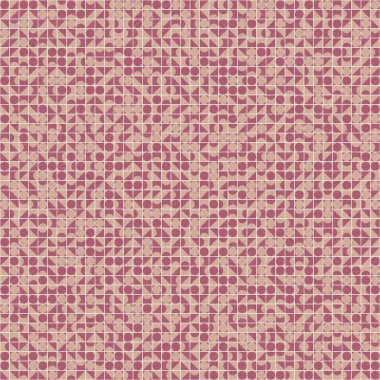 Üretken hesaplama sanatıyla soyut geometrik desen 