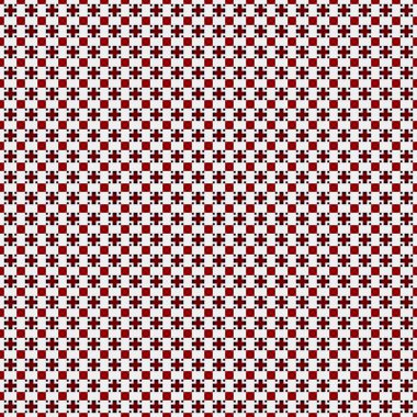 Üretken hesaplama sanatıyla soyut geometrik desen 