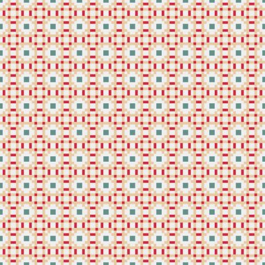 Soyut çapraz desenli üretken hesaplama sanatı çizimi