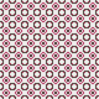 Soyut çapraz desenli üretken hesaplama sanatı çizimi