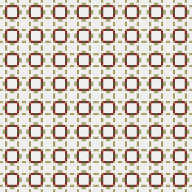 Soyut çapraz desenli üretken hesaplama sanatı çizimi