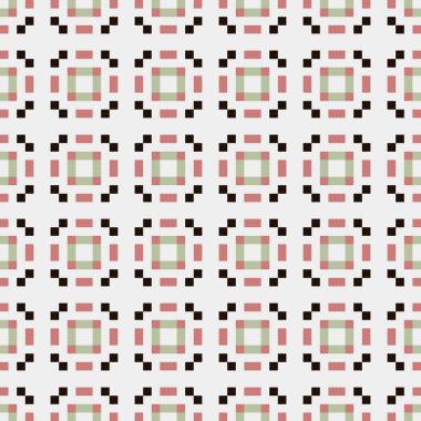 Soyut çapraz desenli üretken hesaplama sanatı çizimi