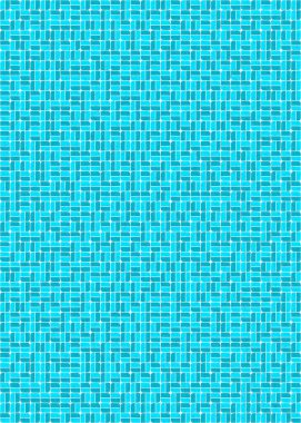 Üretken hesaplama sanatıyla soyut geometrik desen 