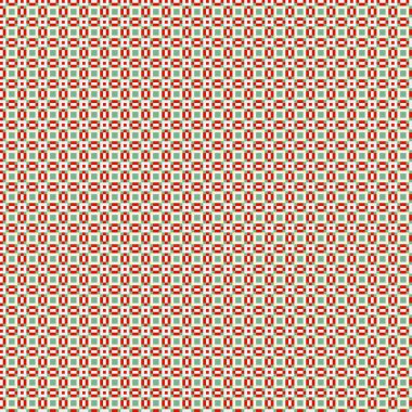 Soyut çapraz desenli üretken hesaplama sanatı çizimi