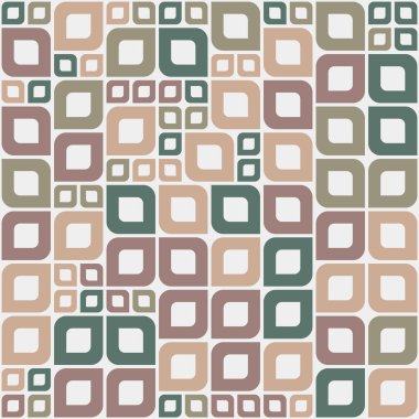 Soyut renkli geometrik desen vektör çizimi