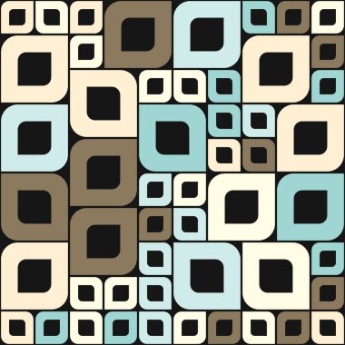 Soyut renkli geometrik desen vektör çizimi