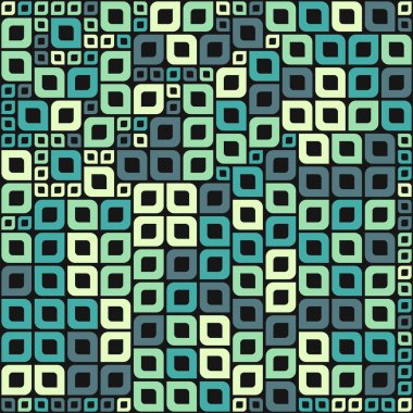 Soyut renkli geometrik desen vektör çizimi