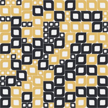 Soyut renkli geometrik desen vektör çizimi