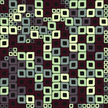 Soyut renkli geometrik desen vektör çizimi