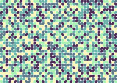 Soyut renkli geometrik desen vektör çizimi