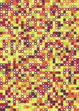 Soyut renkli geometrik desen vektör çizimi