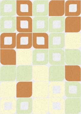 Soyut renkli geometrik desen vektör çizimi