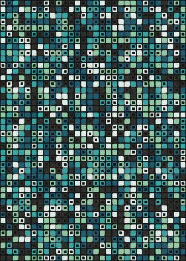 Soyut renkli geometrik desen vektör çizimi