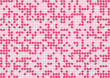 Soyut renkli geometrik desen vektör çizimi