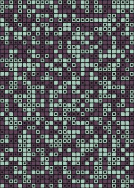 Soyut renkli geometrik desen vektör çizimi