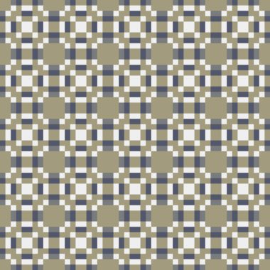 Soyut çapraz desenli üretken hesaplama sanatı çizimi