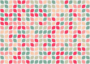 Soyut renkli geometrik desen vektör çizimi