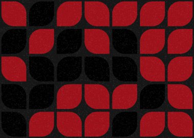 Soyut renkli geometrik desen vektör çizimi