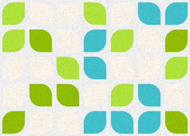 Soyut renkli geometrik desen vektör çizimi