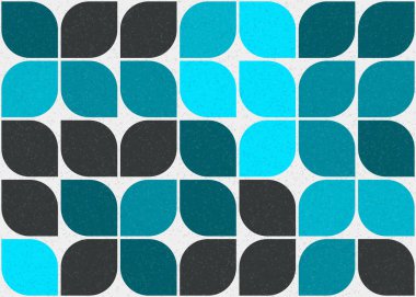 Soyut renkli geometrik desen vektör çizimi