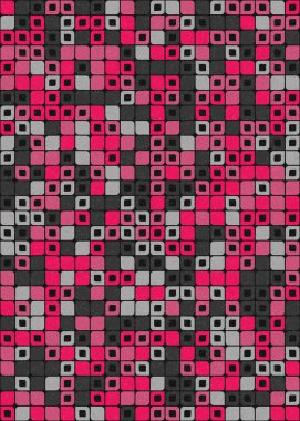 Soyut renkli geometrik desen vektör çizimi