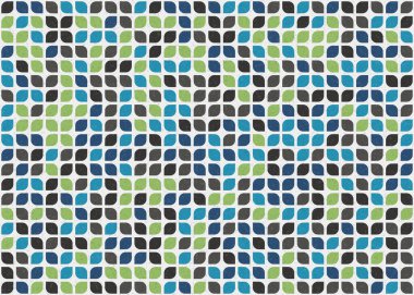 Soyut renkli geometrik desen vektör çizimi