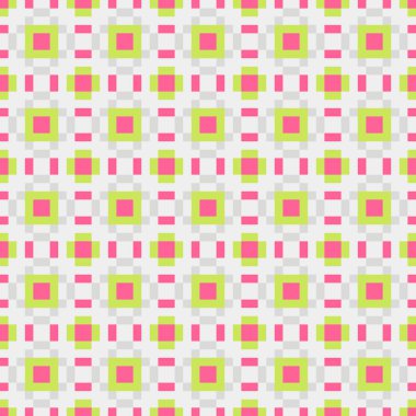 Soyut çapraz desenli üretken hesaplama sanatı çizimi