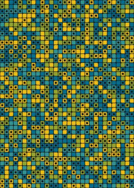 Soyut renkli geometrik desen vektör çizimi