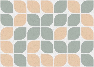 Soyut renkli geometrik desen vektör çizimi