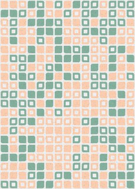 Soyut renkli geometrik desen vektör çizimi