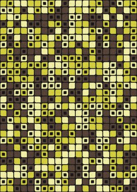 Soyut renkli geometrik desen vektör çizimi