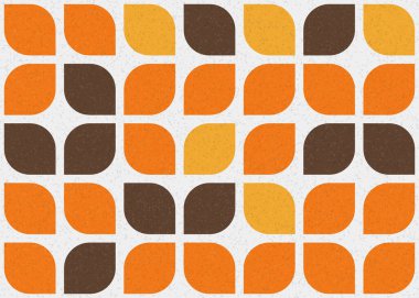 Soyut renkli geometrik desen vektör çizimi