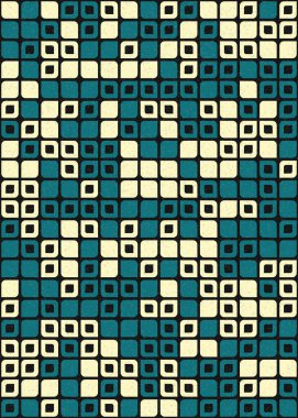 Soyut renkli geometrik desen vektör çizimi