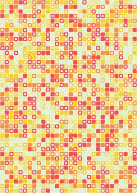 Soyut renkli geometrik desen vektör çizimi