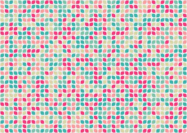 Soyut renkli geometrik desen vektör çizimi