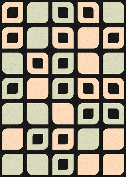 Üretken hesaplama sanatıyla soyut geometrik desen 