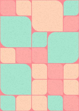 Soyut Geometrik Desen, Dijital Duvar Kağıdı