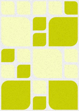 Üretken hesaplama sanatıyla soyut geometrik desen 