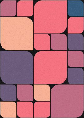 Soyut Geometrik Desen, Dijital Duvar Kağıdı