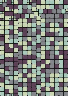 Soyut Geometrik Desen, Dijital Duvar Kağıdı