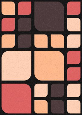 Soyut Geometrik Desen, Dijital Duvar Kağıdı