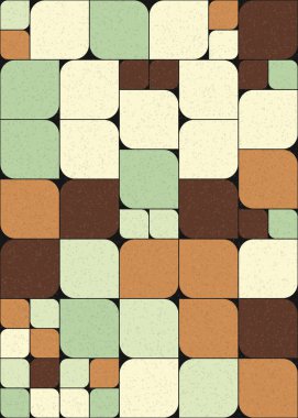 Soyut Geometrik Desen, Dijital Duvar Kağıdı