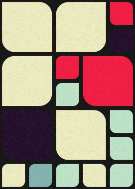 Soyut Geometrik Desen, Dijital Duvar Kağıdı