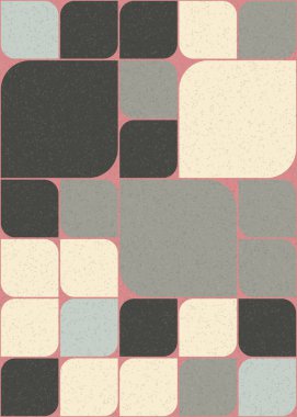 Soyut Geometrik Desen, Dijital Duvar Kağıdı