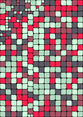 Soyut Geometrik Desen, Dijital Duvar Kağıdı