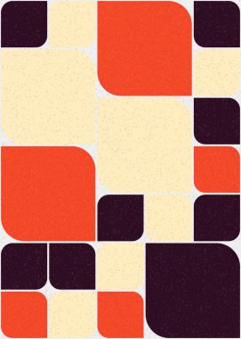 Soyut Geometrik Desen, Dijital Duvar Kağıdı