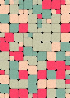 Soyut Geometrik Desen, Dijital Duvar Kağıdı