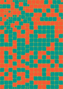 Soyut Geometrik Desen, Dijital Duvar Kağıdı