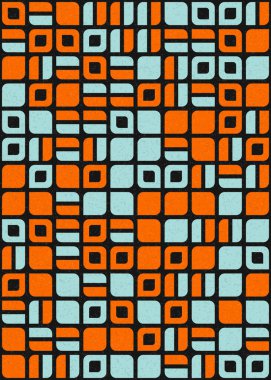 Soyut Geometrik Desen, Dijital Duvar Kağıdı