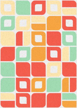 Soyut Geometrik Desen, Dijital Duvar Kağıdı